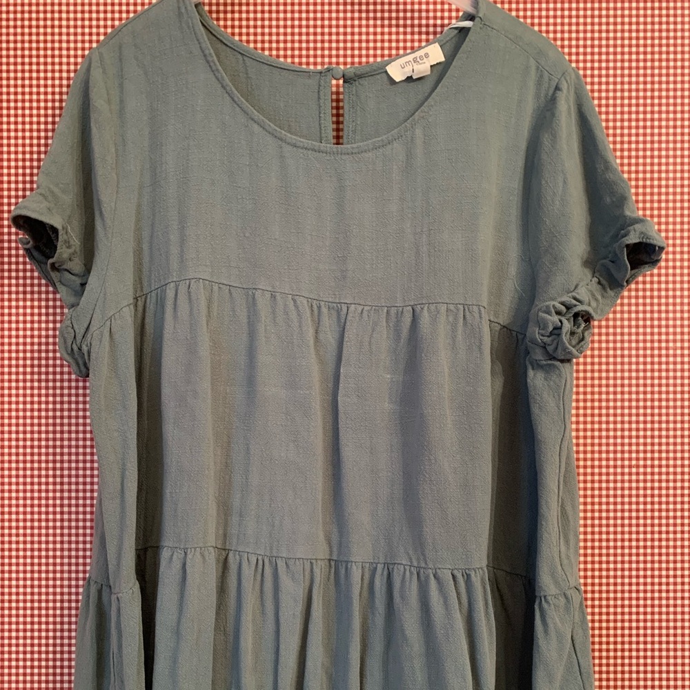 Sage green tunic